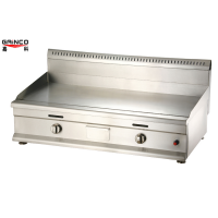 Gainco EG1000 Energy efficient Electric Griddle used to fry steak