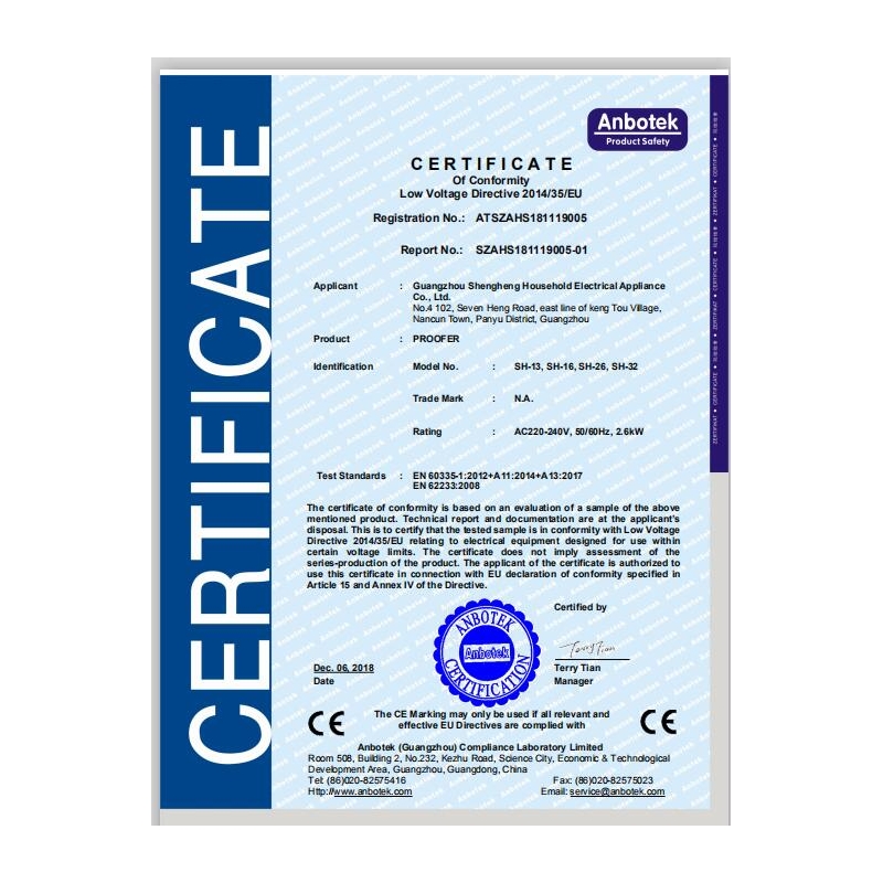 CE certification