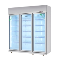 Upright Fridge Freezer Series Long Handle Showcase Refrigeration display case  LG-1860L