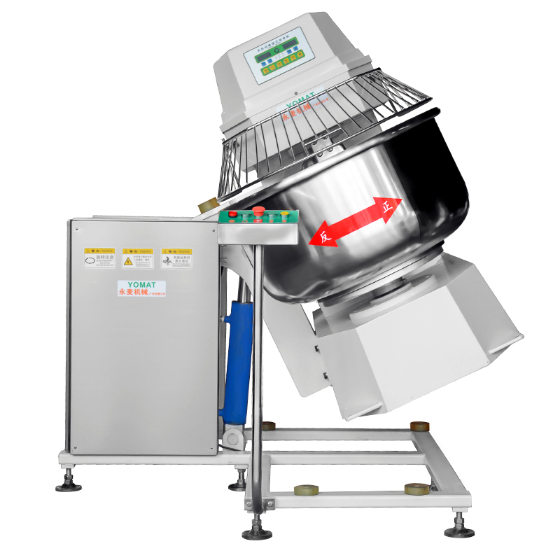 Heavy Duty Turn over formula Double acting double speed Dough Spiral Mixer 50KG Dough mixer YMF-50 / 2