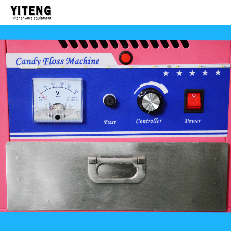 High quality electric candy cotton ripper with music Lantern candy machine ZY-MJ500 / 3