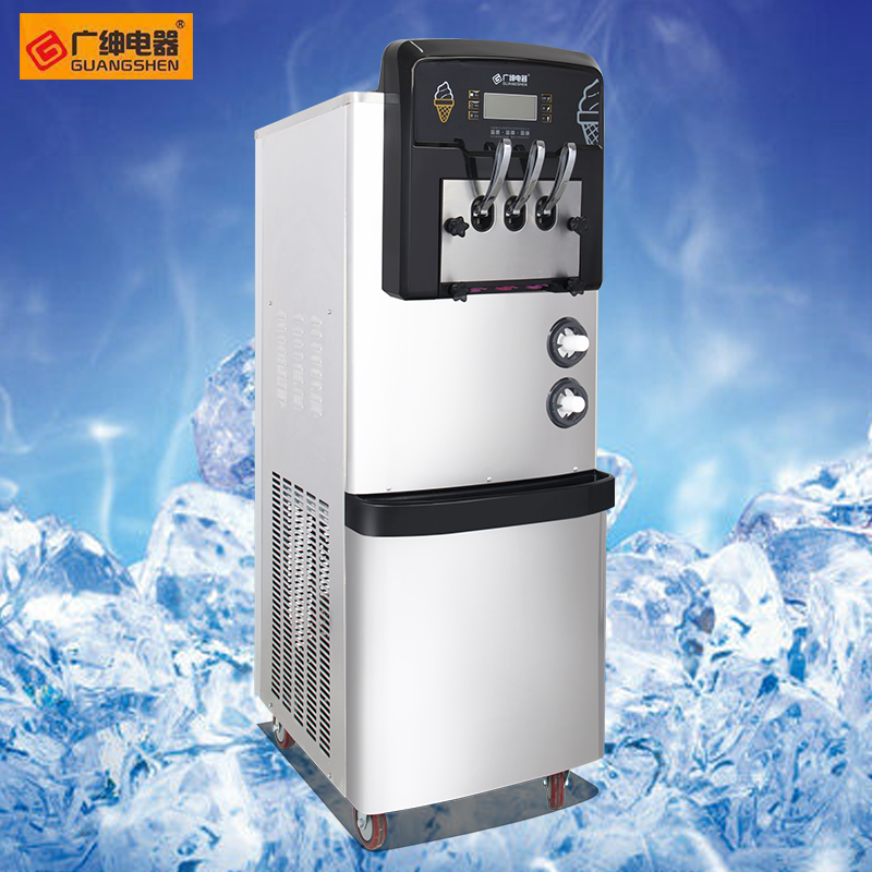 BX Stainless Steel Vertical Ice Cream Making Machine Ice Cream Machine BX488C / 3