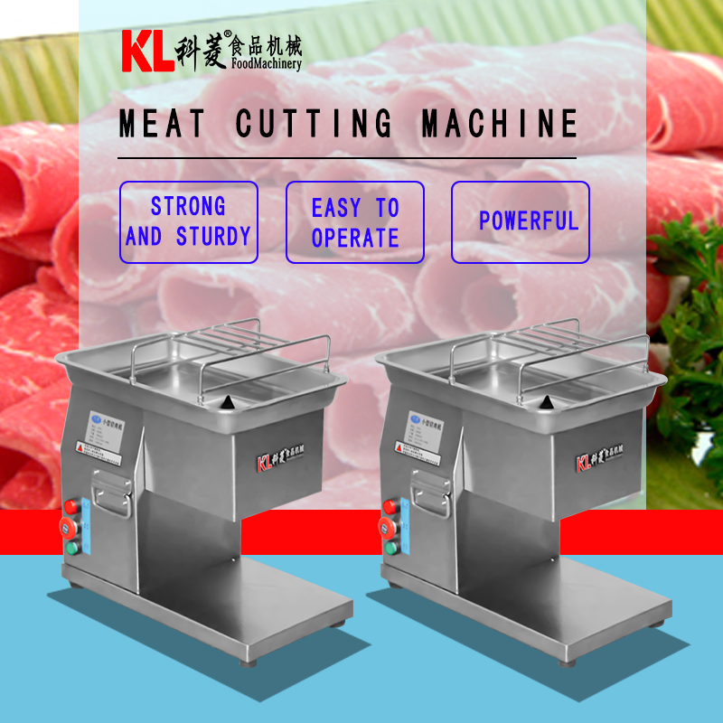 KELING KL-90T All stainless steel and energy efficient meat cutting machine/meat slicer / 3