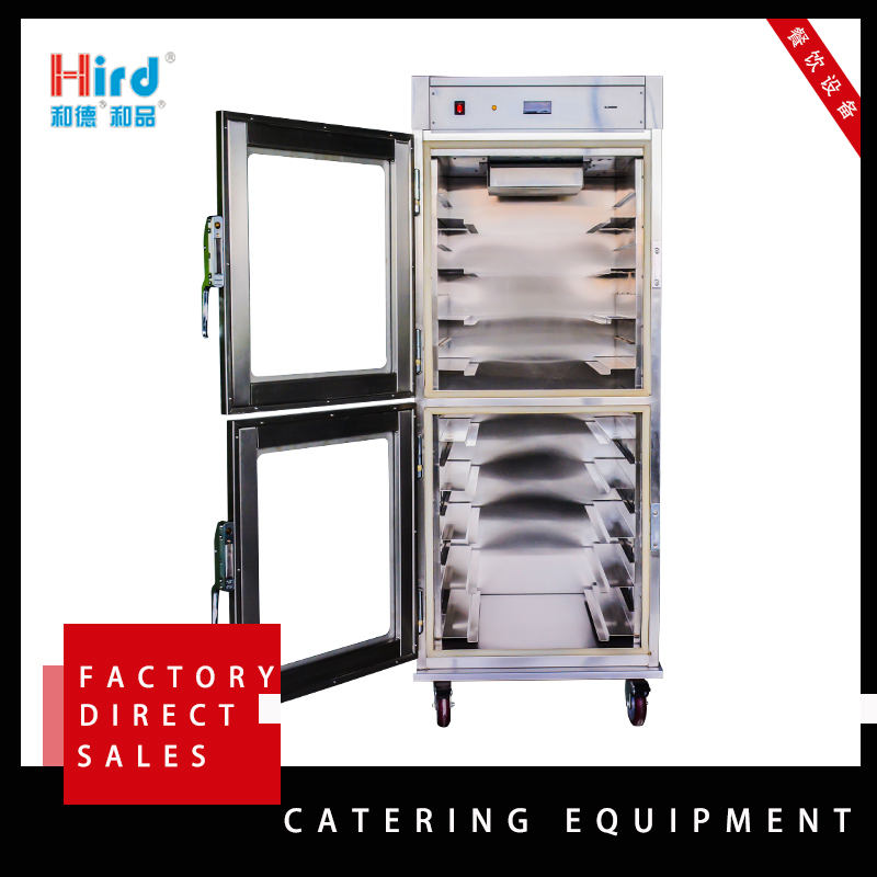 Hird HUHC9MB Visible internal conditions and large capacity Food Warmer Showcase / 3