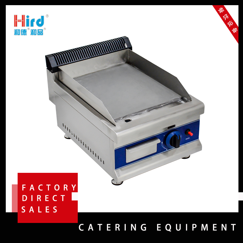 Hird HGT-1100 large area Easy to clean high quality Counter Top Gas Griddle / 3