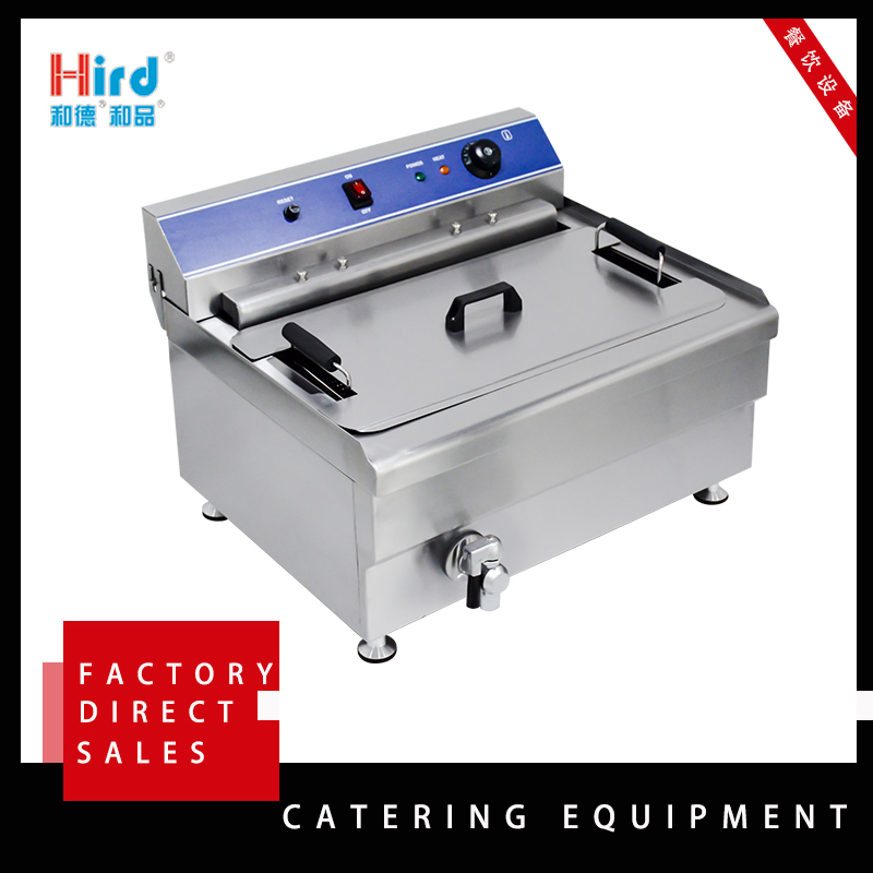 Hird WEF-301V High capacity Electric Fryer /Electric Fryer With Shelf / 3