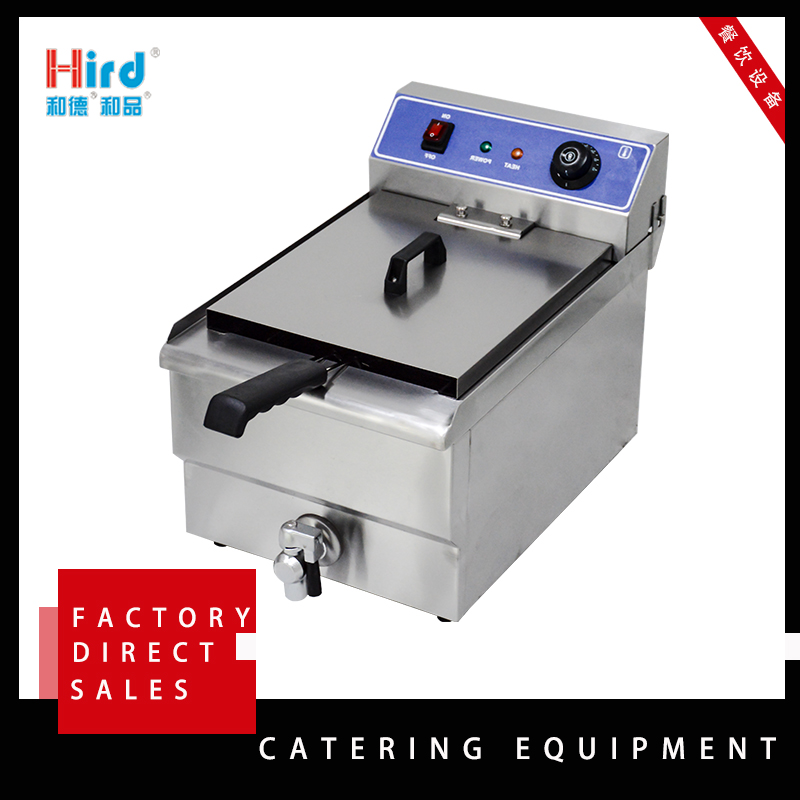 Hird WF-131V Easy to clean high quality Electric Fryer With Valve (Single Tank) / 3