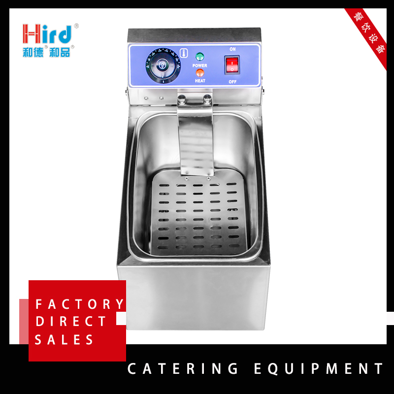 Hird wf-101G all stainless steel simple electric fryer durable and practical kitchen / 3