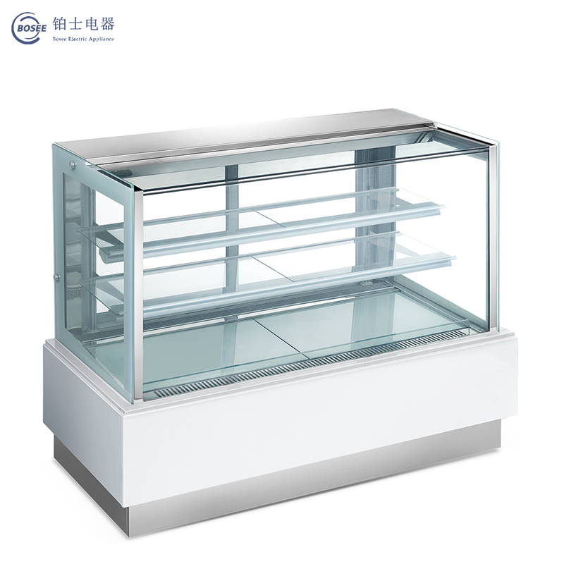 High-grade display cabinet marble material 45 degree angled cake cabinet  SFG-1200A / 1