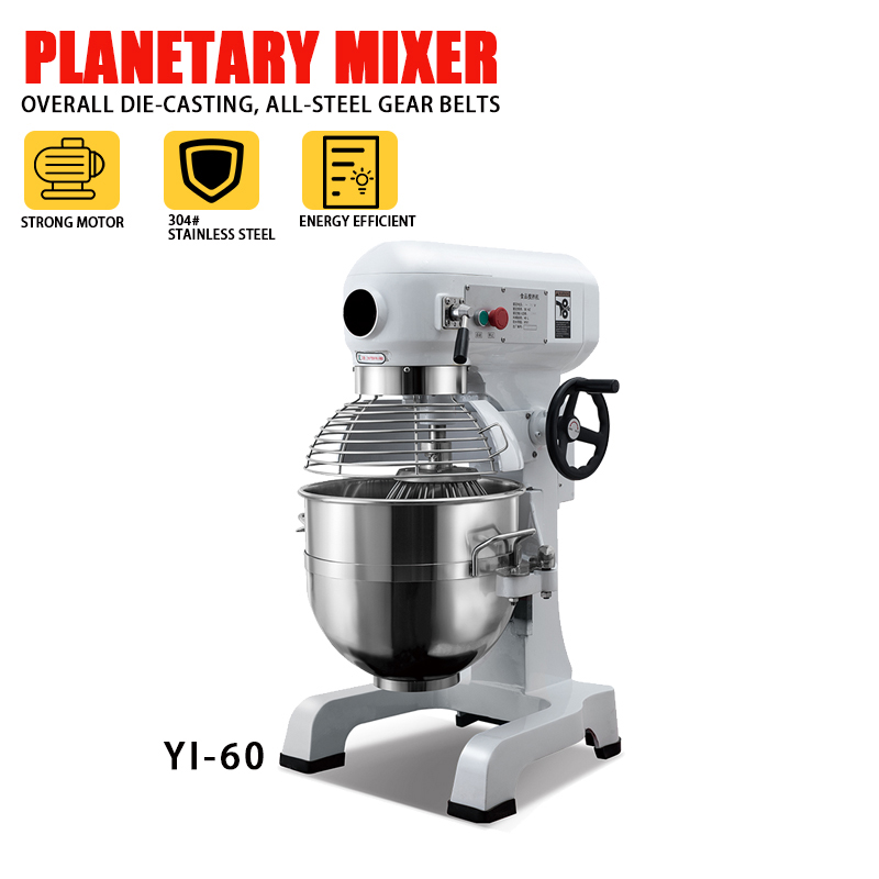 Planetary mixer Integrated Die Casting Three-speed variable speed eggbeater YI-60 / 2