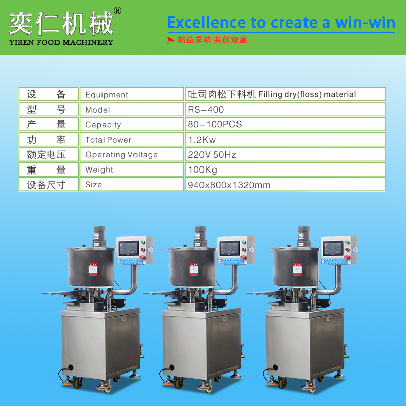 Toast meat loosening machine / 3