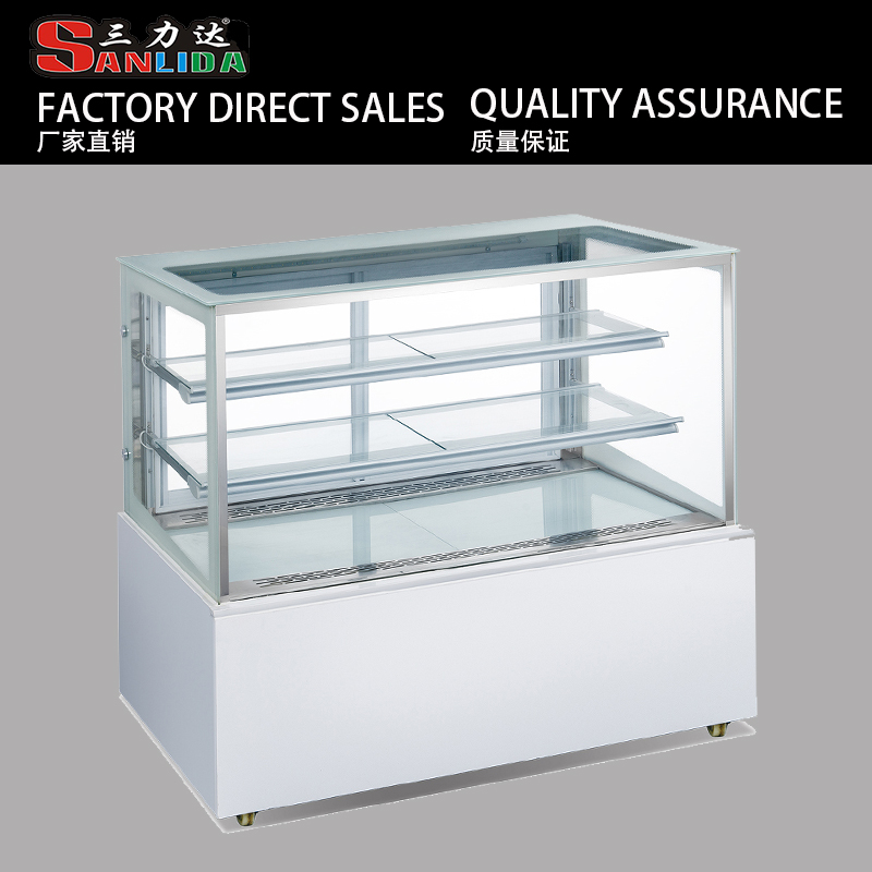 Beautiful and practical  2.2 m right angle cake display cabinet C Z-220 / 3