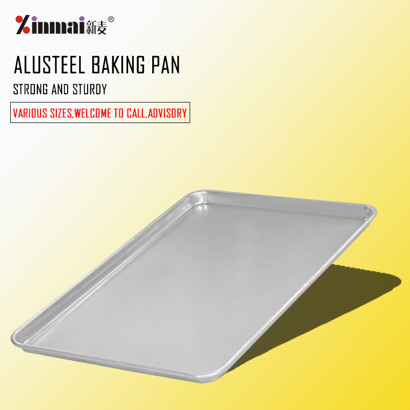 Factory direct sales Alusteel Baking Pan (Plain noodles)XMA40035 / 2