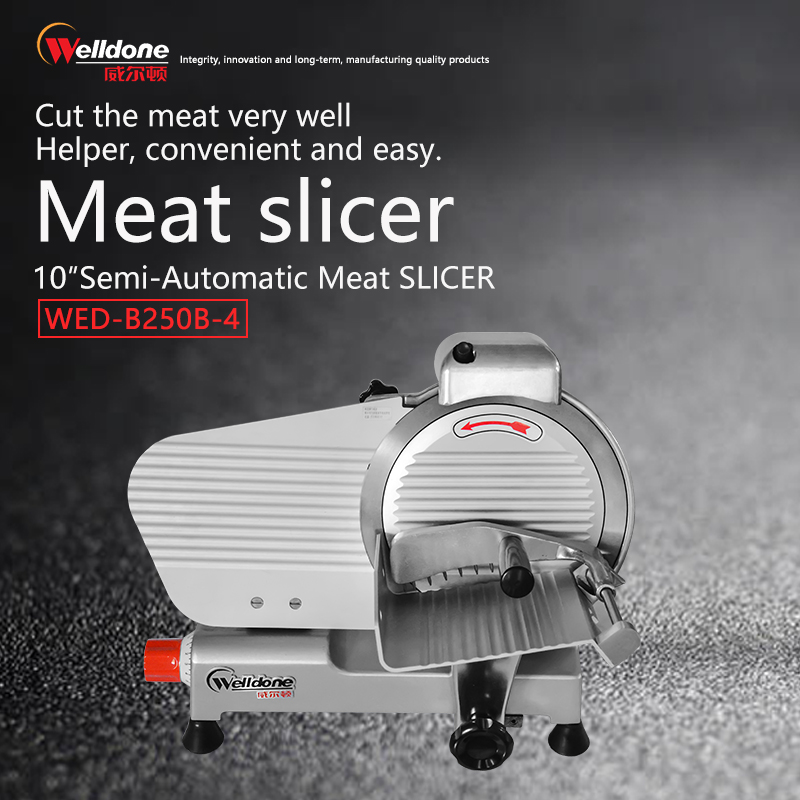 WED-B250B-4 Commercial meat cutting machine semi-Automatic Meat SLICER / 2