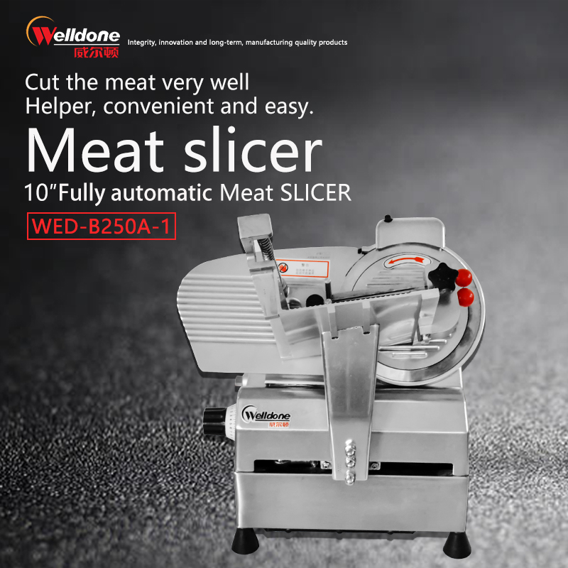 10 seconds Fully automatic slicer Meat slicer WED-B250A-1Meat processing machinery / 2