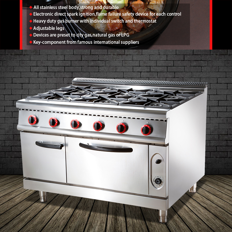 GAS Range with electric oven LGR-96EV / 3