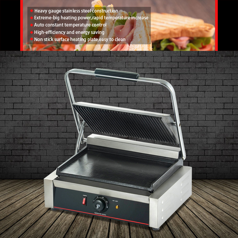 High end Kitchen appliance Panini contact grill EGD-14B / 3