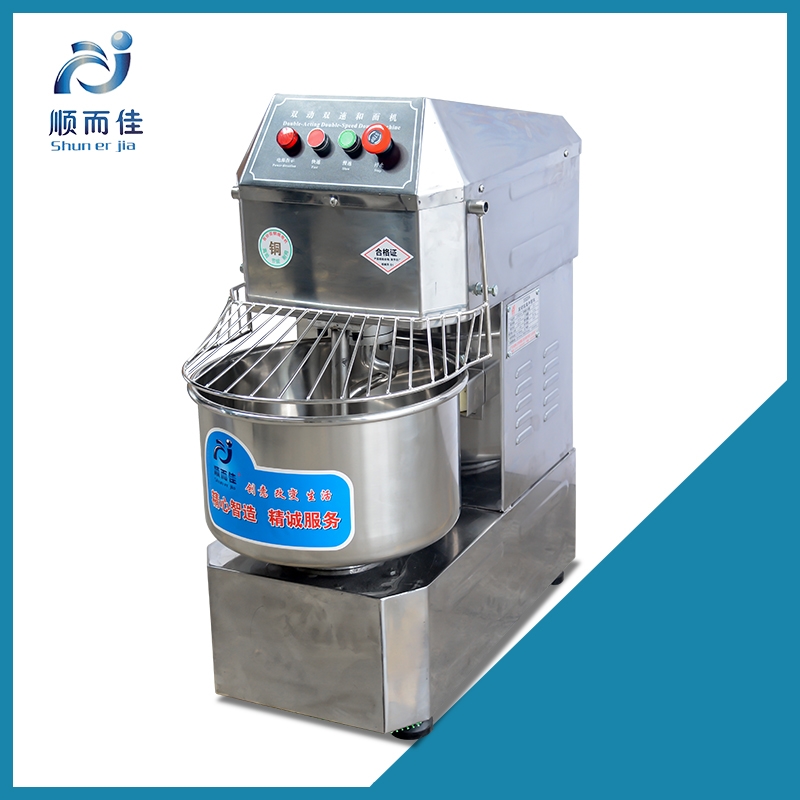 Beautiful appearance Full stainless steel Two-speed double action dough mixer SS20A / 3