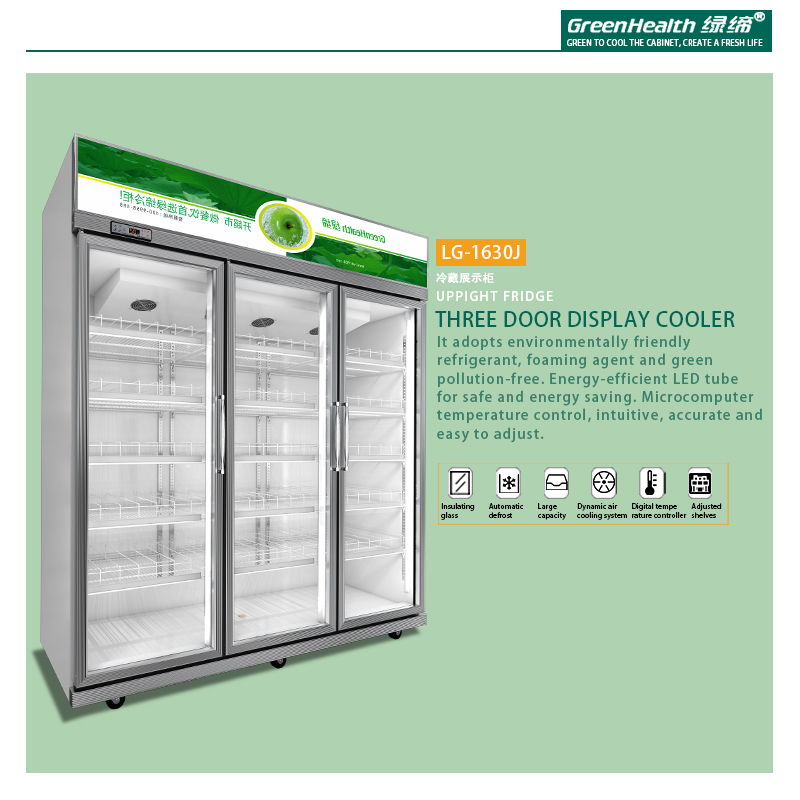 GreenHealth LG-1630J Energy-saving and high-capacity refrigerated display cabinets / 2