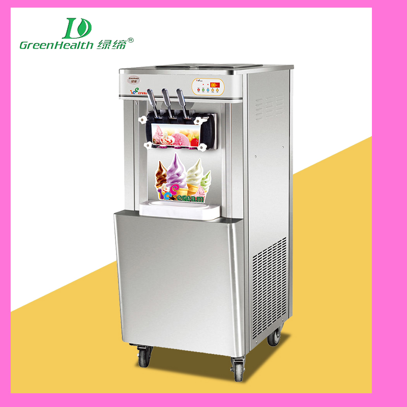 GREENHEALTH stainless steel ice cream machine vertical models GHJ-L52 / 3