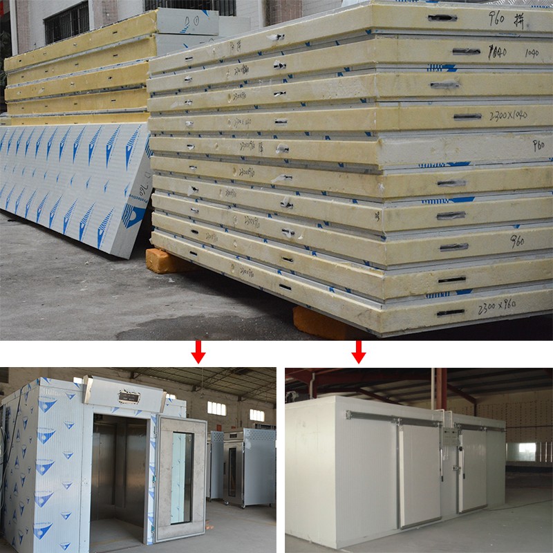 10cm thickness Cold storage board Top insulation board PU polyurethane sandwich panel Wall ceiling c / 5