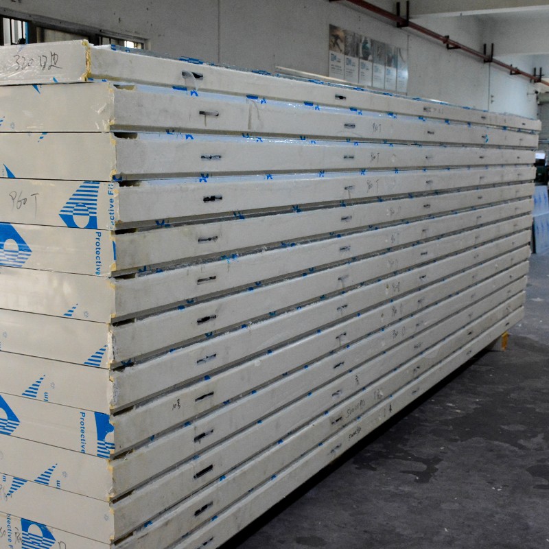 10cm thickness Cold storage board Top insulation board PU polyurethane sandwich panel Wall ceiling c / 3