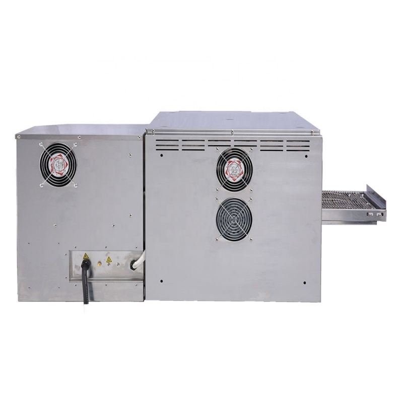 commercial automatic 15 inches hot air circulation heating constant temperature electric conveyor pi / 5