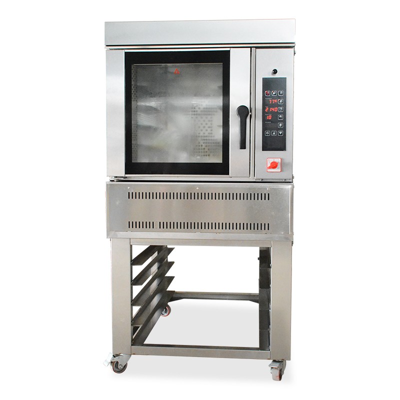 5 tray industrial Croissant toast Gas-electric hybrid convection oven with steam bakery commercial / 3