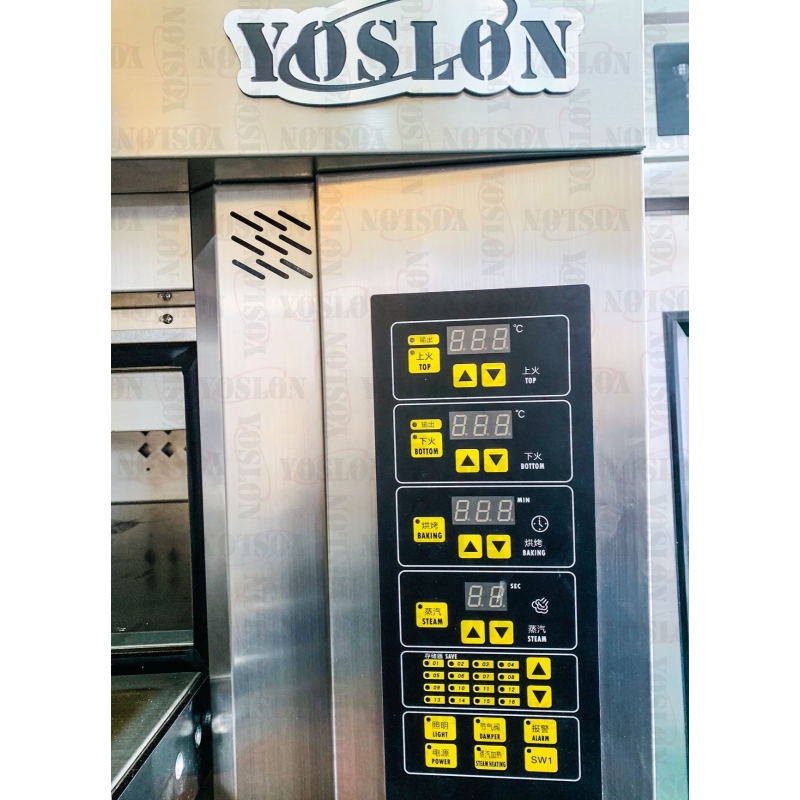 Yoslon 3 Deck 6 Trays Commercial Gas Oven Bakery Machine Equipment Baking Oven Bread Cake Deck Oven / 2