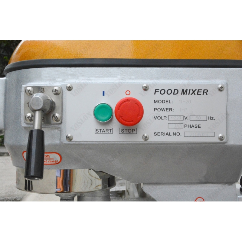 Commercial 10l 15l 20l 30l 40l 50l 60l 80l 100l Planetary Food Mixer Machine And Cake Dough Mixer With Stainless Steel / 3