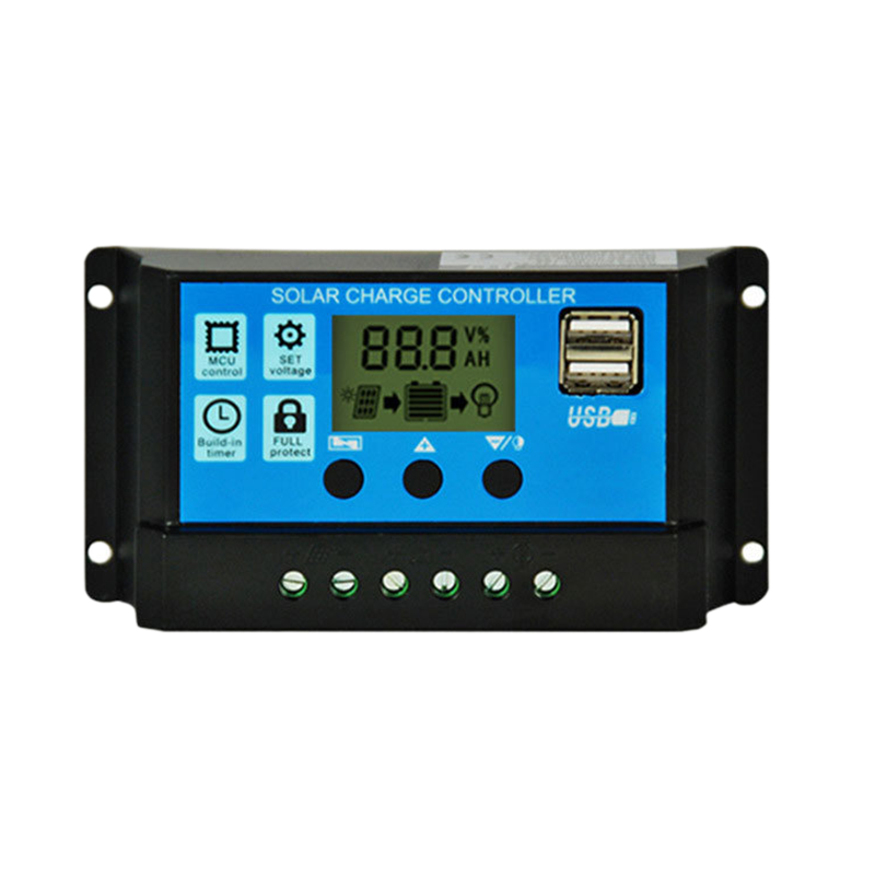 street light Intelligent charging and discharging Controller system 12V /24V/48v 10A/20A/30A Solar Controller / 3