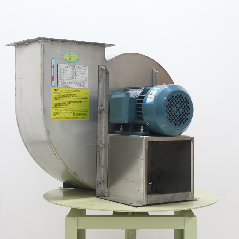 Manufacturer sells restaurant Stainless steel commercialmulti-foil low noise 4-72 Strong Centrifugal Fan / 3