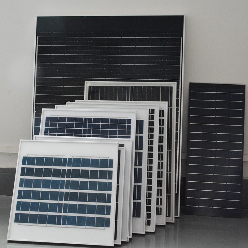 Household Power Generation 20W custom made Solar street light system Photovoltaic panels Polycrystalline silicon cells / 4