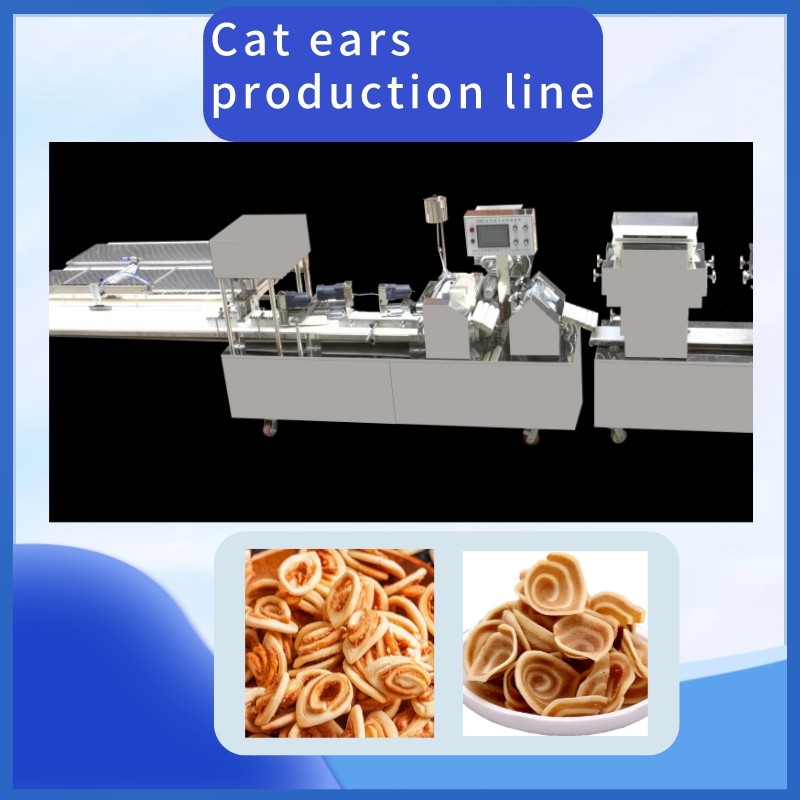 Cat's ears (Steamed cat-ear shaped bread) production line / 5