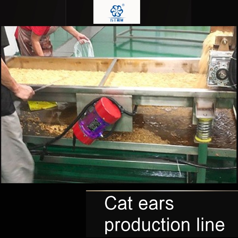 Cat's ears (Steamed cat-ear shaped bread) production line / 4