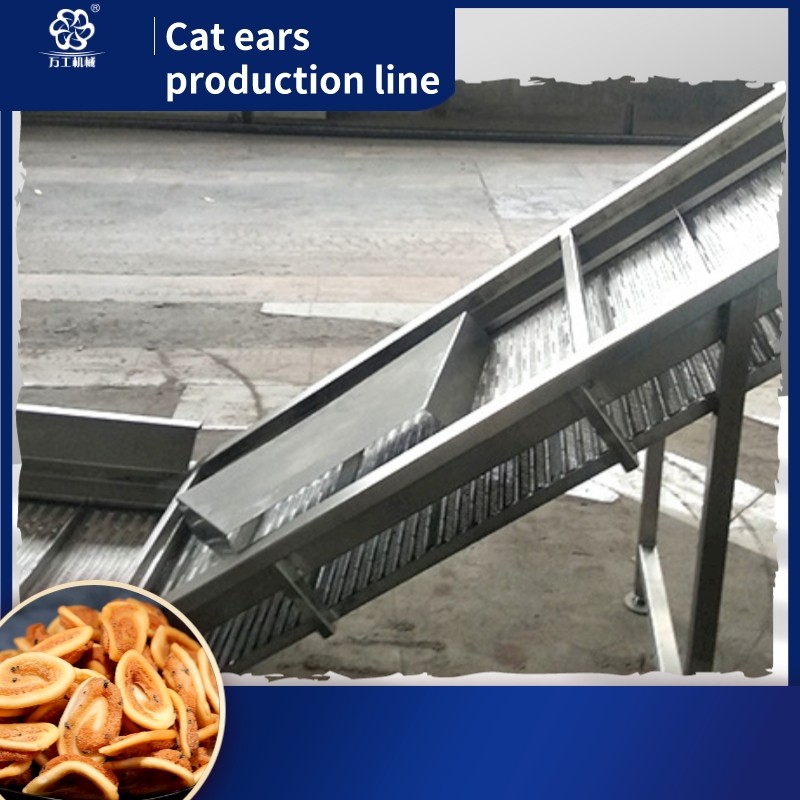 Cat's ears (Steamed cat-ear shaped bread) production line / 3