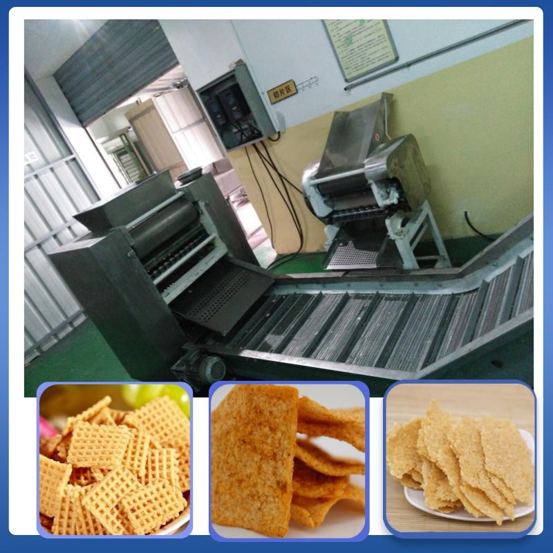 2023 Hot crispy rice plate production line Crispy rice plate processing line / 2