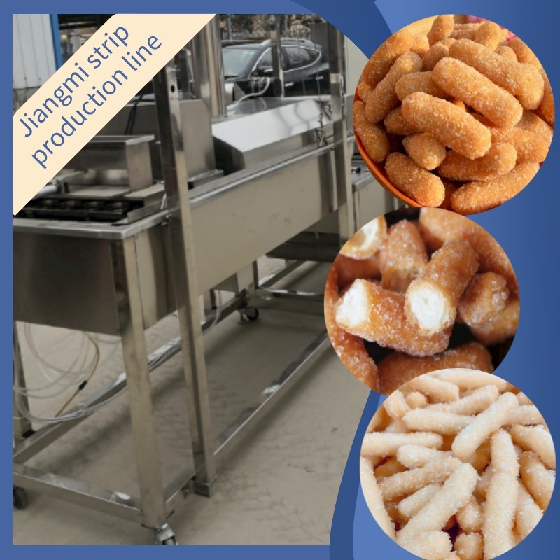 Jiang rice production line corn bar extruder leisure food equipment corn extruder / 5