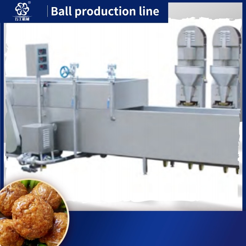 Stainless steel automatic meatball forming machine cuttlefish ball production line / 4