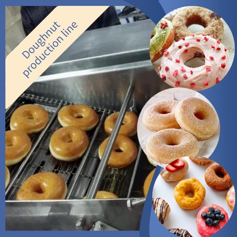 Commercial donut sizing line bread sizing machine equipment / 3