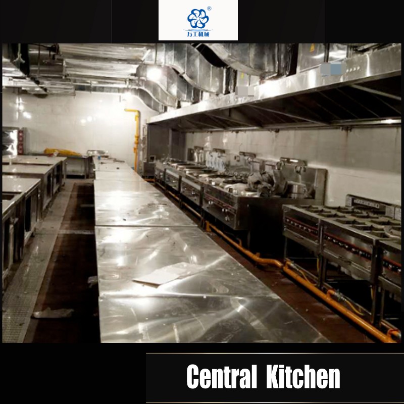 Central kitchen commercial hotel catering hotel overall central kitchen full set of equipment / 4