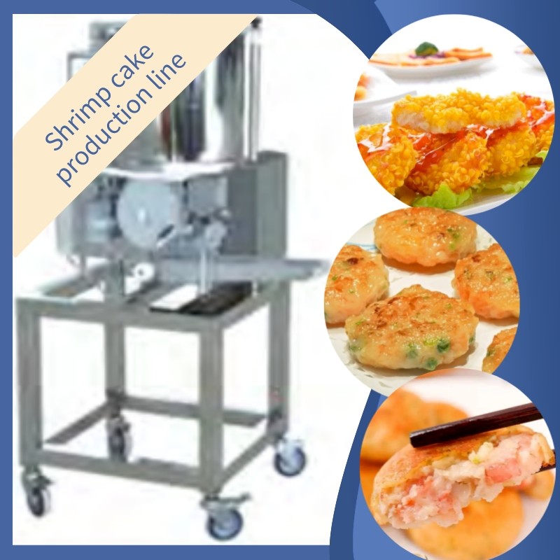 Fully automatic commercial shrimp cake production line / 3