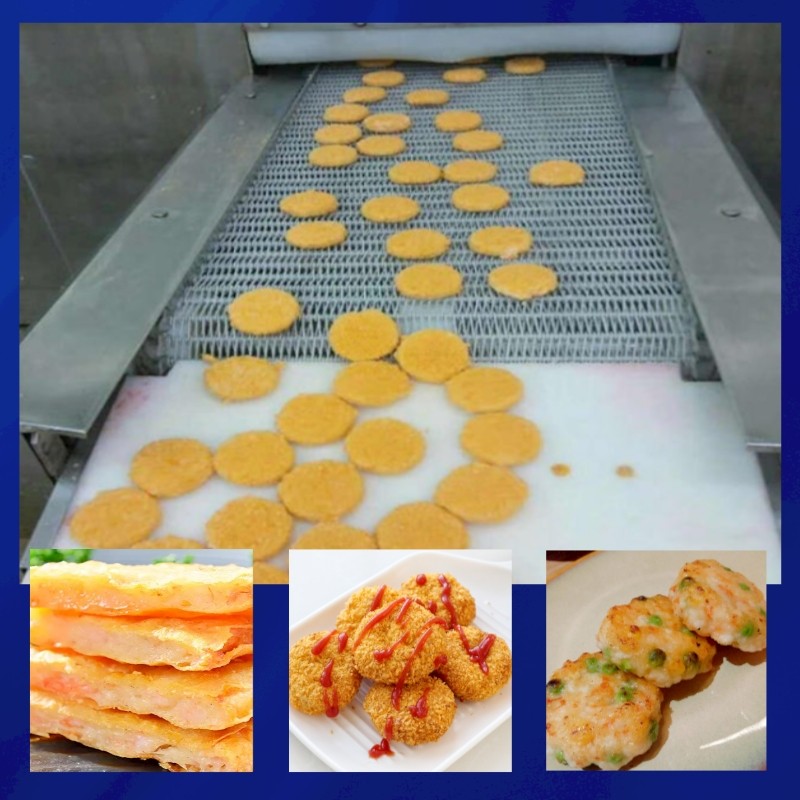 Fully automatic commercial shrimp cake production line / 2