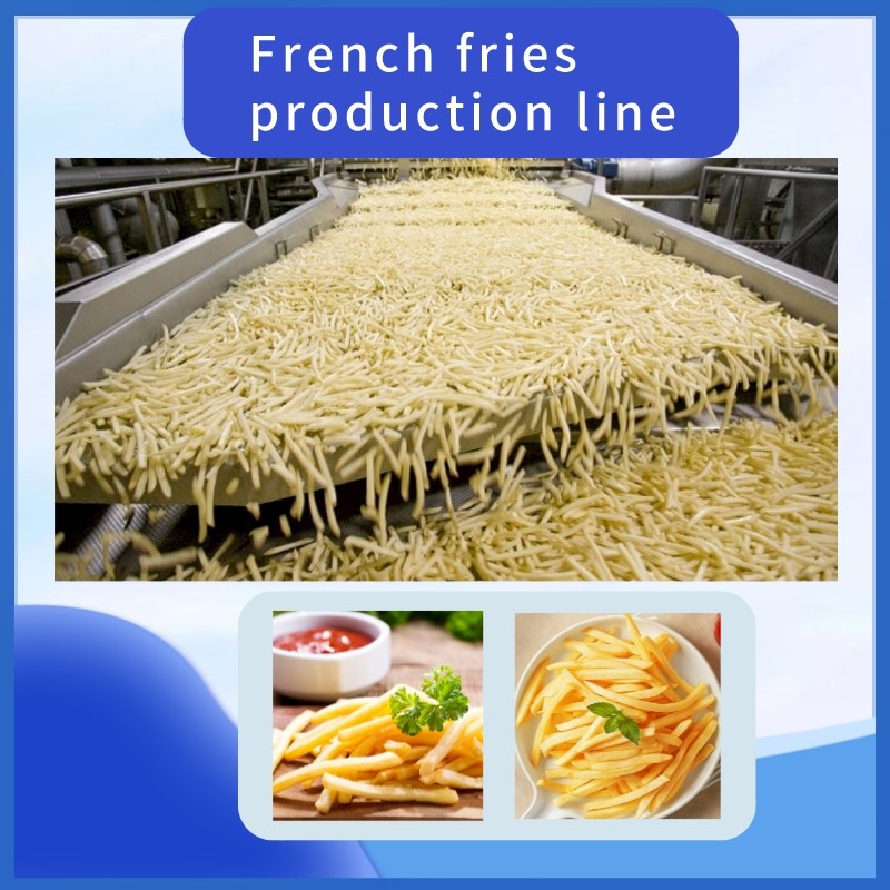 full automatic potato frozen french fries production line potato chips crispy machine A to Z potato fresh finger machine / 5