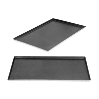 Dough tray, stainless-steel/aluminum alloy heatproof baking tray, thick right - angled edge tray